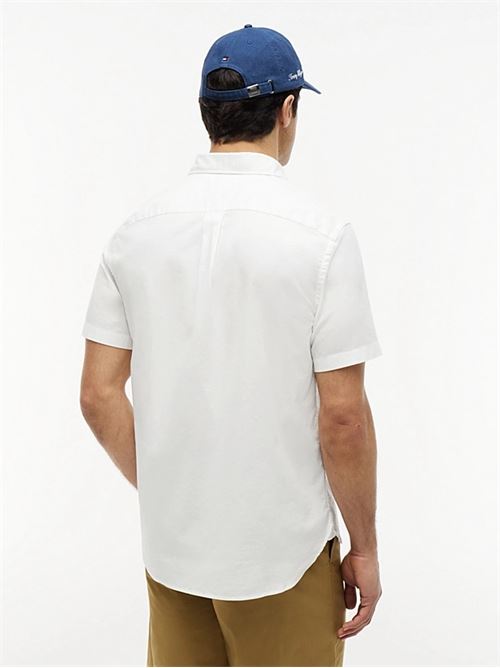 light oxford solid ss bd shirt TOMMY HILFIGER | MW0MW42285YBR